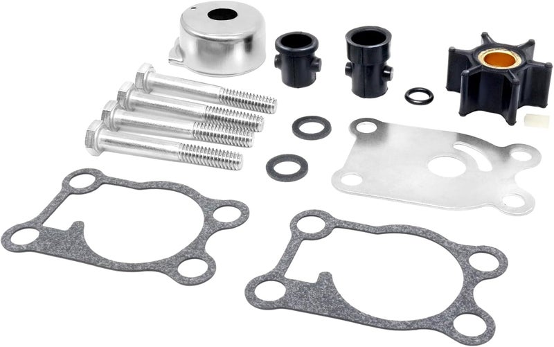 QUICKMARINE 0396644 Outboard Water Pump Impeller Repair Kit Replaces Johnson Evinrude 4-8 HP 396644 765603 389844 Sierra 18-4529 - Image 3